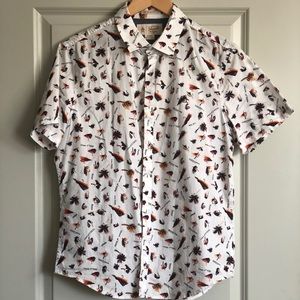 Penguin Fly Fishing Button Up